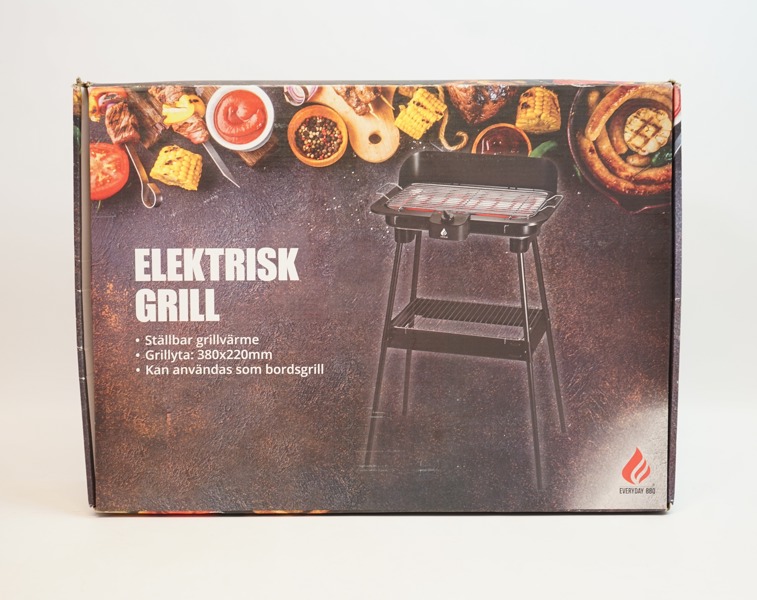 Elektrisk grill, Everyday BBQ, obegagnad.