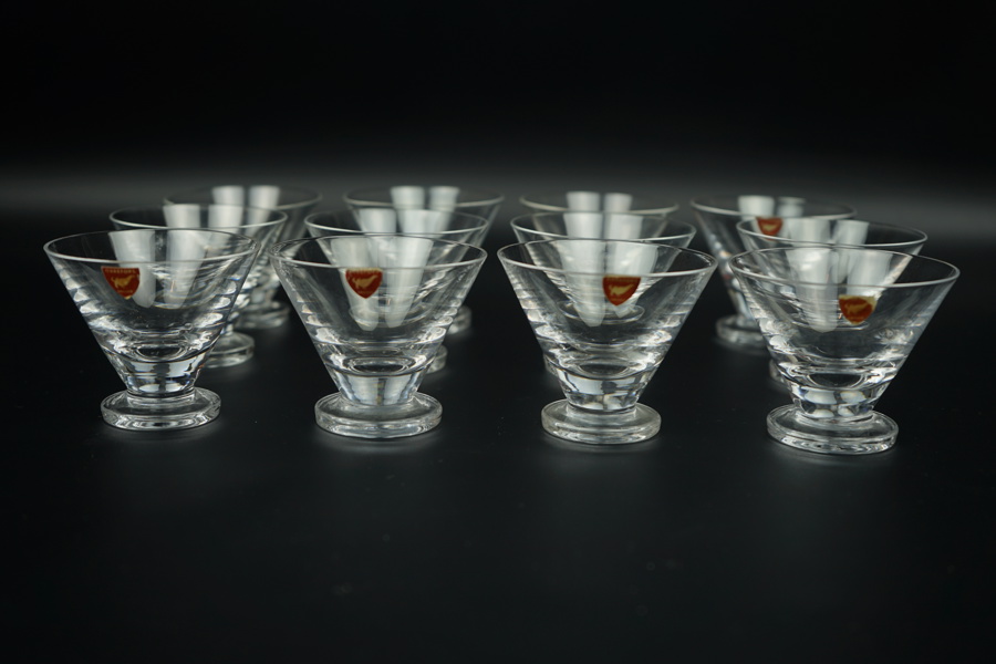 Likörglas, 12 st, Orrefors.