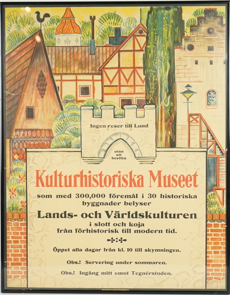 Gösta Adrian-Nilsson, efter, affisch, AB Malmö Offset Lito, 1900-tal.