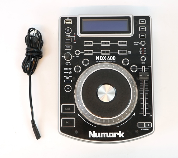 Tabletop CD/MP3 spelare, Numark, NDX 400.