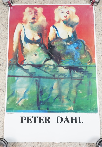 Peter Dahl, "Anna och Anna", affisch, Ljungsjögårdens Förlag.