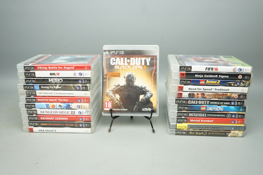 Spel till Playstation 3, 23 st.