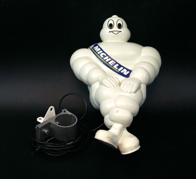 Michelingubbe med belysning, plast, Michelin, 2003.