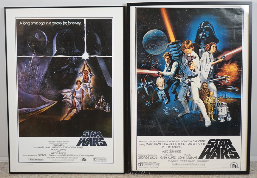 Star Wars, filmaffischer, 2 st.