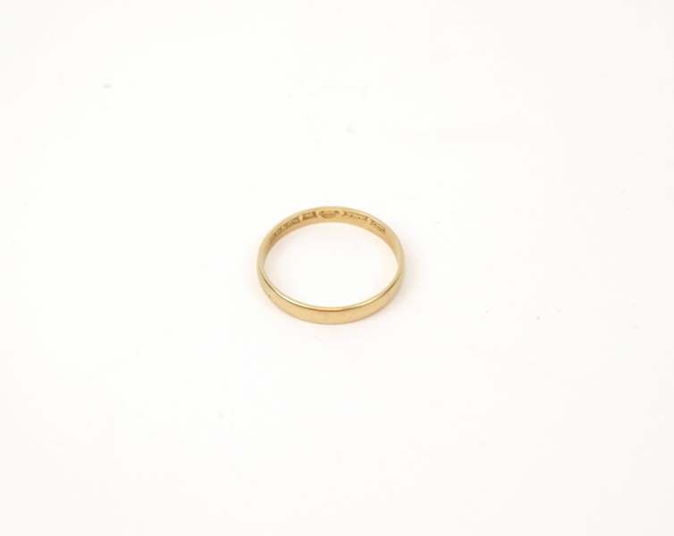 Ring, guld 18k, 1957.