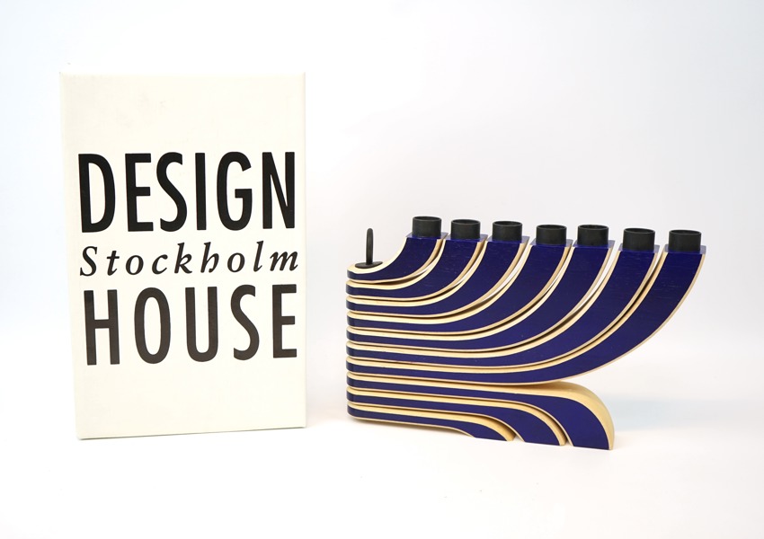 Jonas Grundell, ljusstake, trä, ''Nordic Light'', Design House Stockholm.