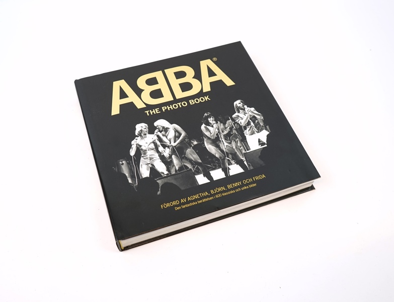 ABBA The Photo Book, bok med CD, Max Ström Bokförlag.