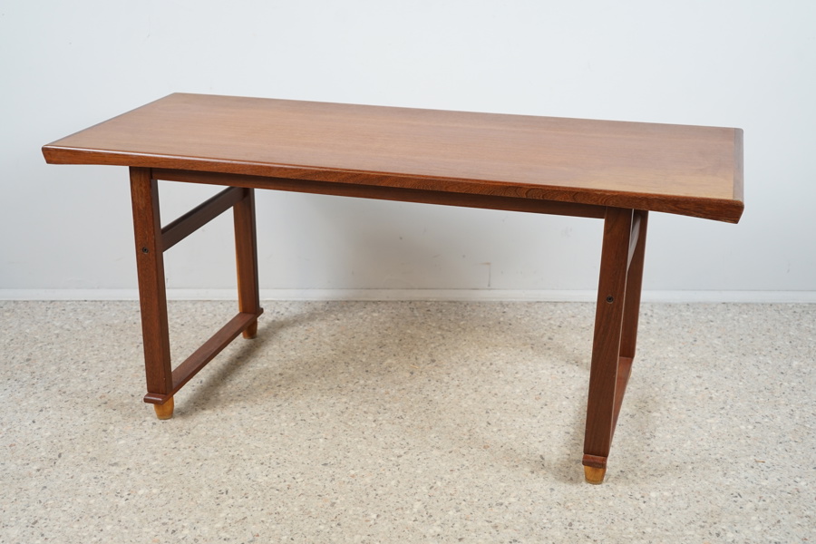 Soffbord med utdragbar skiva, teak, 1950/60-tal.