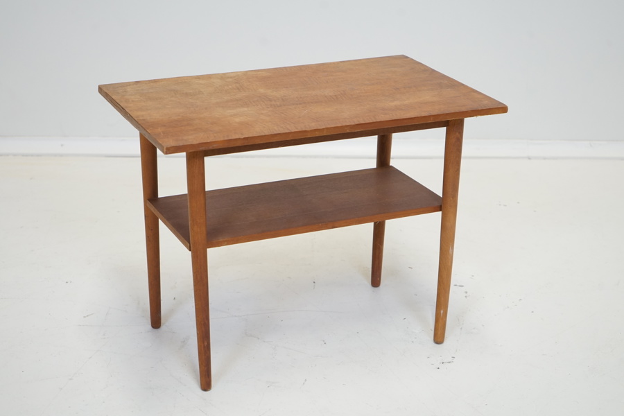 Sidobord med hylla, teak, 1950/60-tal.