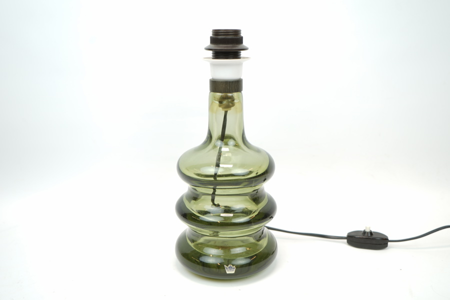 Bordslampa, glas, Kosta.