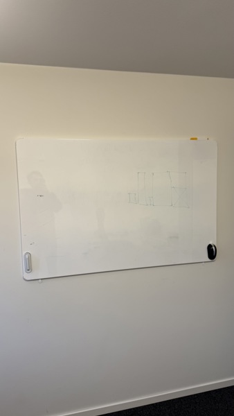 Whiteboardtavla. 