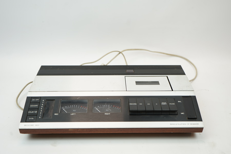 Bang & Olufsen, kassettspelare, Beocord 1900.