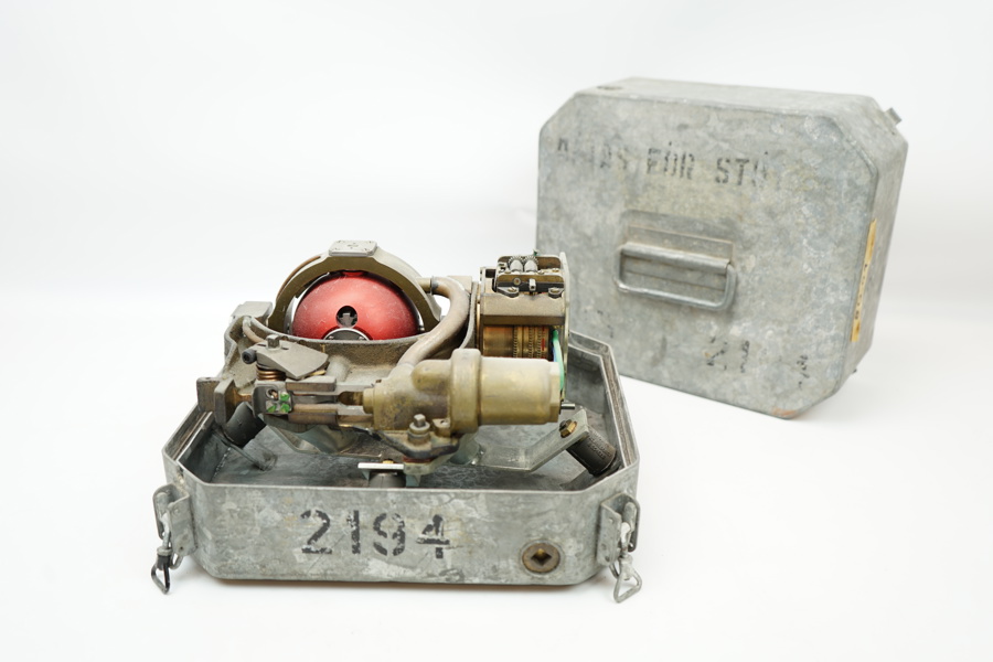 Torpedgyro för ubåtstorped, metall, 1900-talets andra hälft.