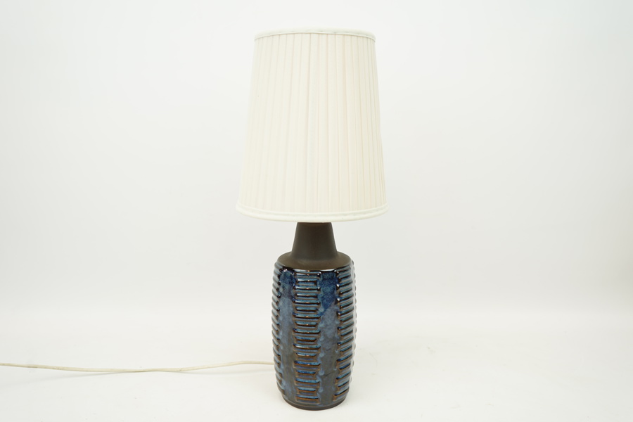 Bordslampa, stengods, Söholm, Danmark.