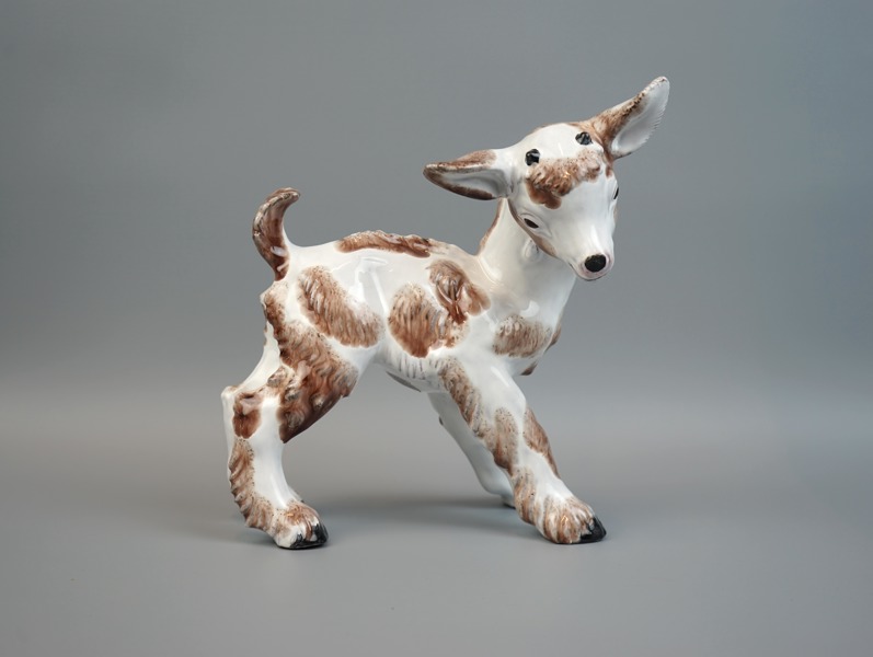 Figurin, porslin, Anzengruber Keramik, Wien.