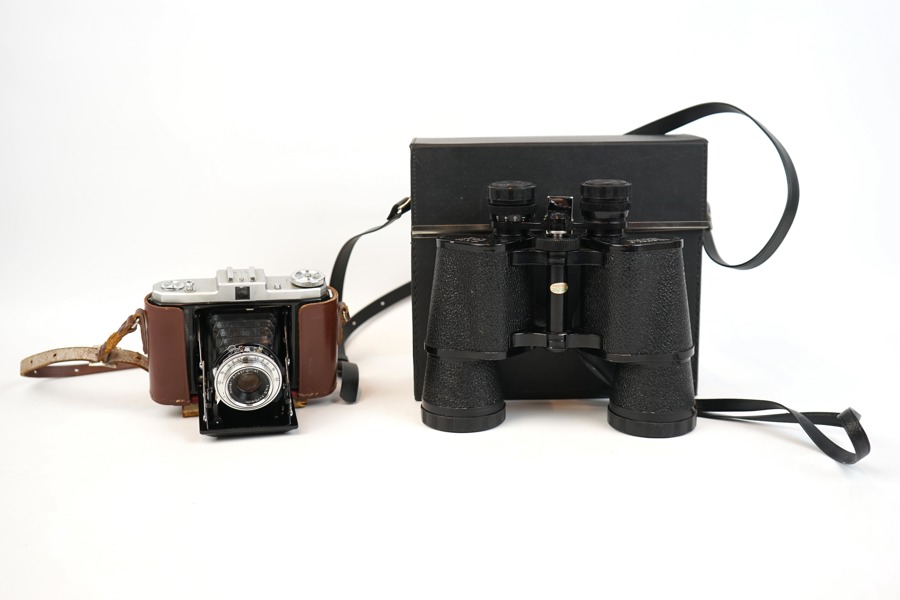 Kamera och kikare, Zeiss Ikon Nettar och Telemax 2 12x50.