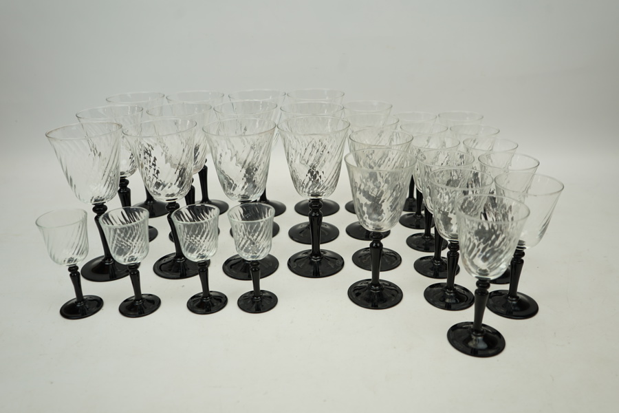 Glasservis, 31 delar, Luminarc, Frankrike.