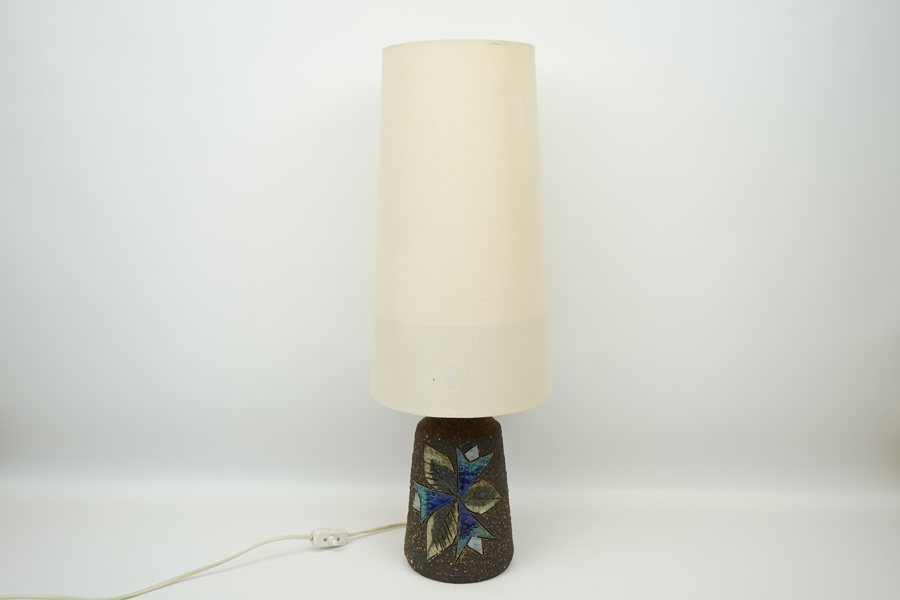 Bordslampa, keramik, Tilgmans Keramik.