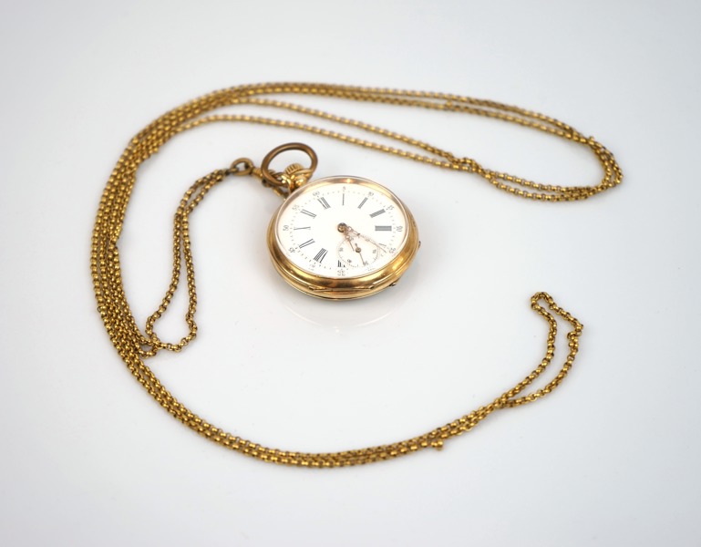 Damfickur, 14 k guld.