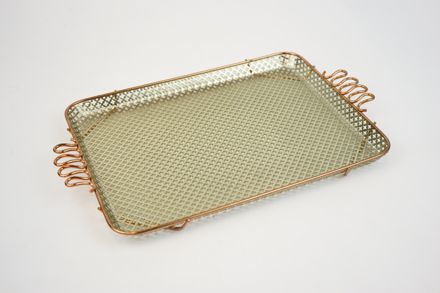 Bricka, metall, Swedish Modern, 1940-tal.