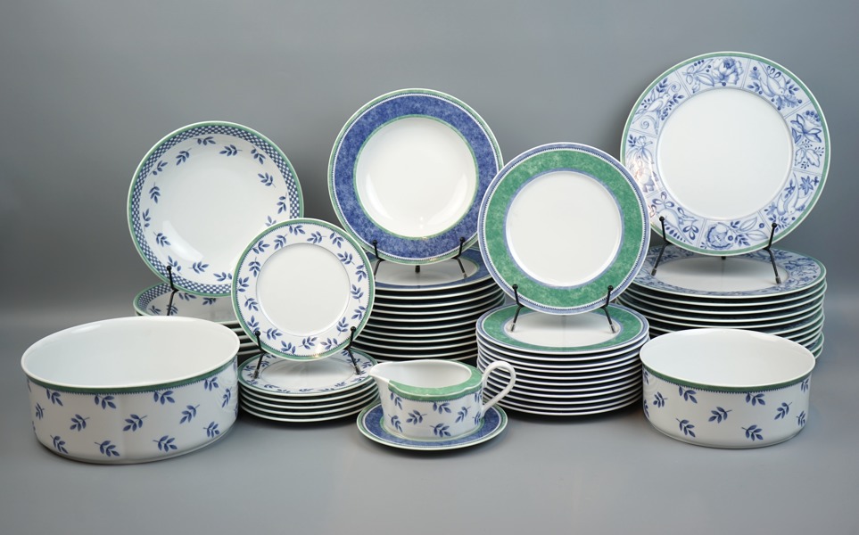 Matservis, 51 delar, porslin, ''Switch 3'', Villeroy & Boch, Tyskland.