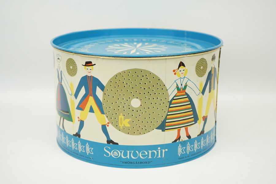 Plåtburk, "Smörgåsbord", Souvenir.