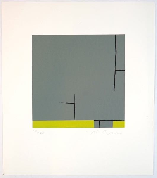Håkan Berg, litografi nr. 265/295, signerad.