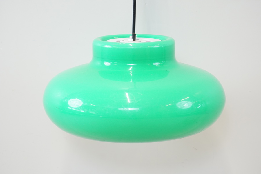 Taklampa, sk Frasselampa, plast, Anders Fransson, Fagerhult, 1960/70-tal.
