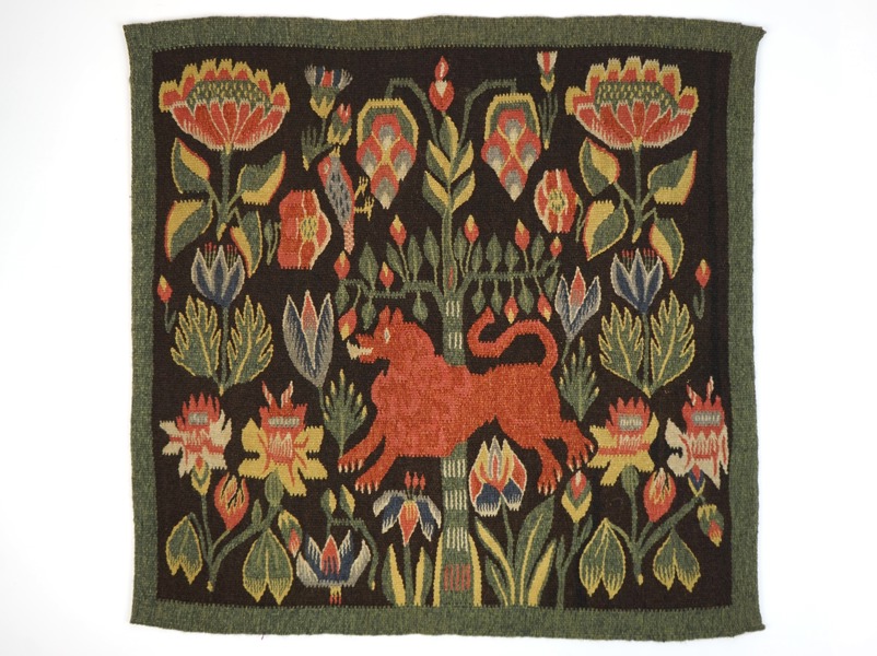 Flamskvävnad, Skåne, allmogetextil.