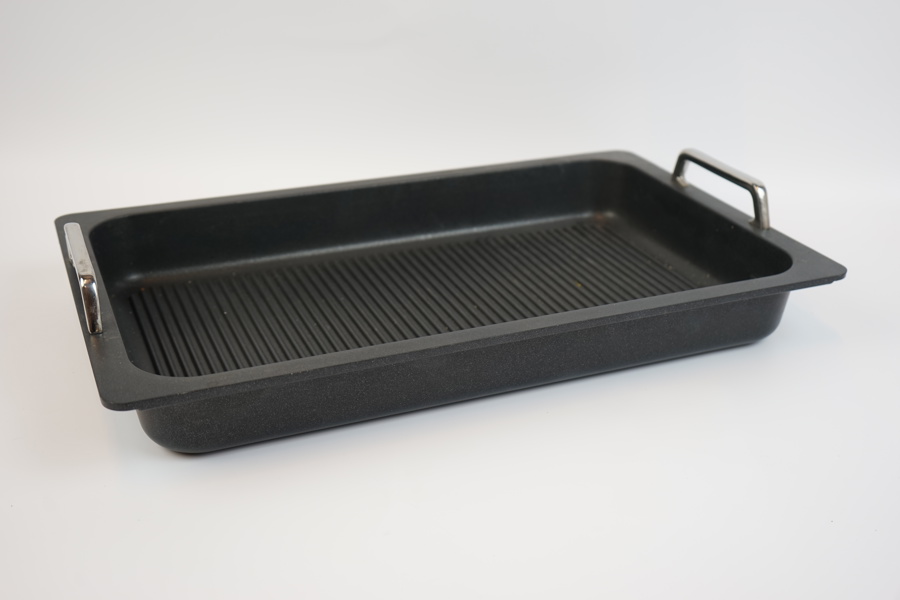 Stekfat/grillplatta, belagd aluminium, AMT.