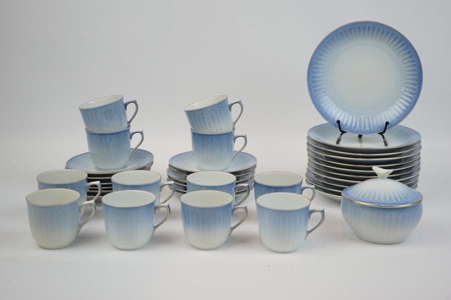 Kaffeservis, 24 delar , porslin, "Ballerina", Bing & Gröndahl.