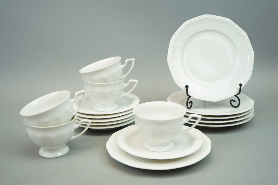 Kaffeservis, 11 delar, porslin, Classic Rose, Rosenthal.