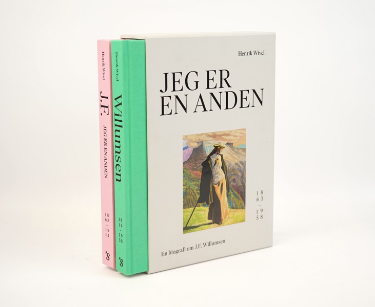 Böcker, Henrik Wivel, Jeg er en anden, biografi om J.F. Willumsen, nr. 1-2, Strandberg Publishing, 2024.