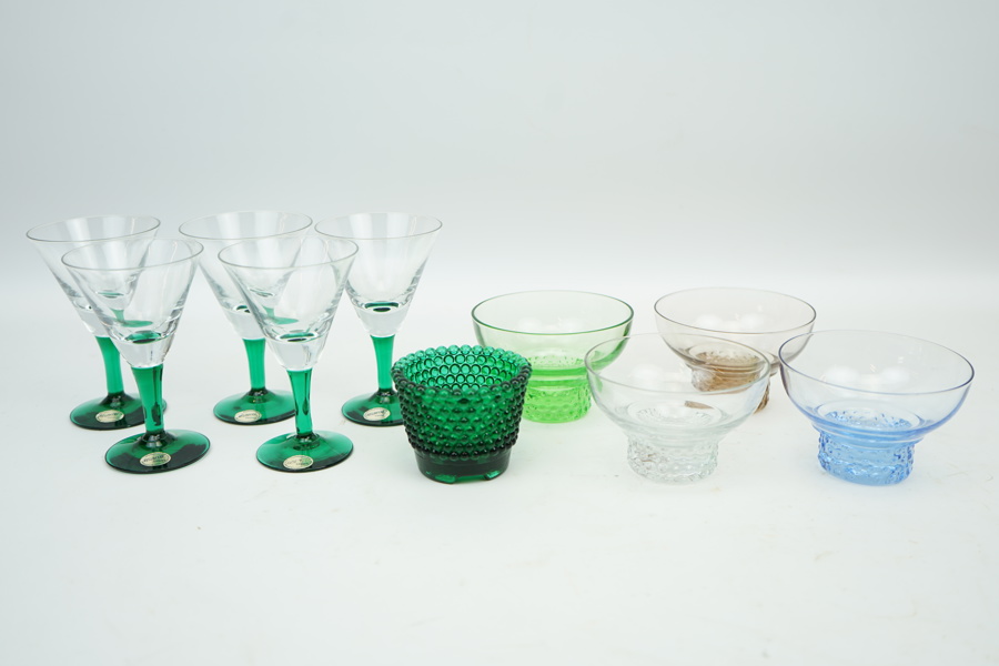 Diverse glas, 10 delar, bl.a Reijmyre.