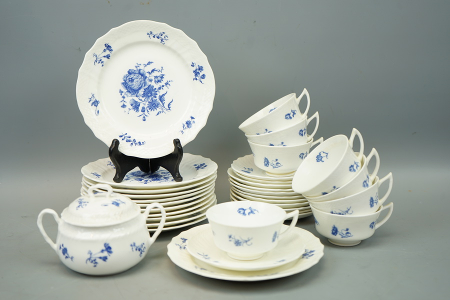 Kaffeservis, 21 delar, porslin, "Triumf", Gustavsberg.