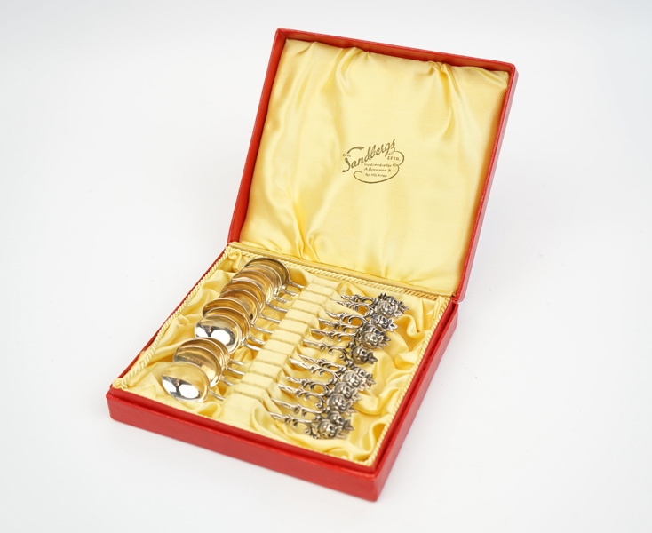Moccaskedar, 12 st, silver, 1949.