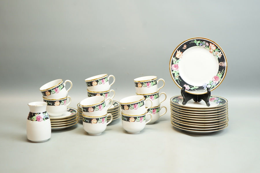 Kaffeservis, 23 delar, porslin, "Elegance", Christineholm.