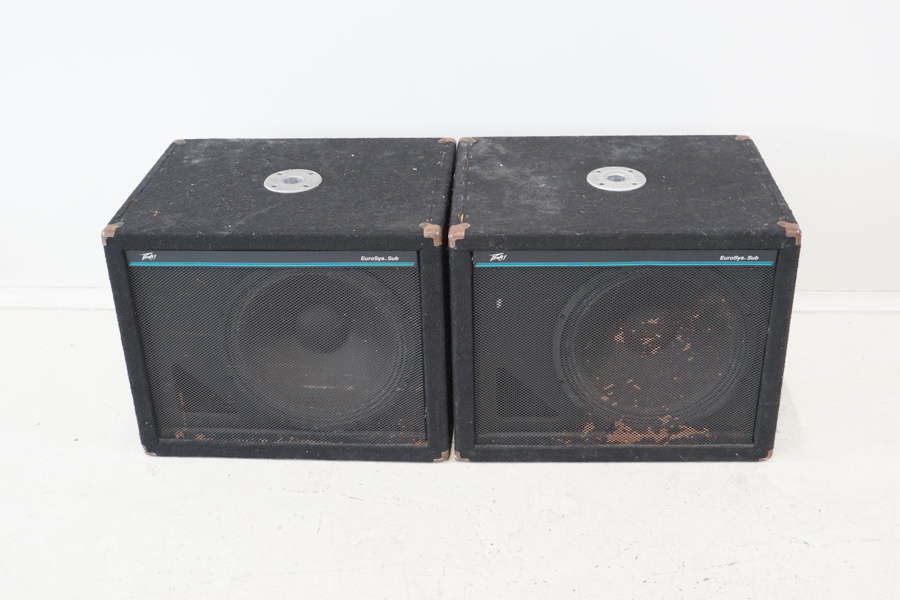 Peavey EuroSys, subwoofers, ett par.