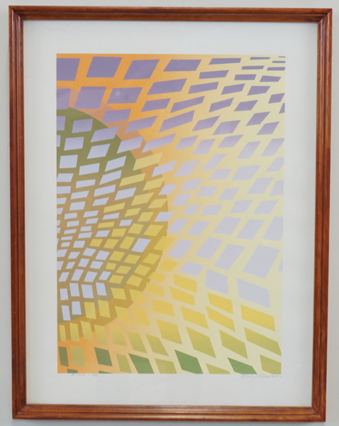Torsten Esbjörnsson, litografi 36/50, signerad.