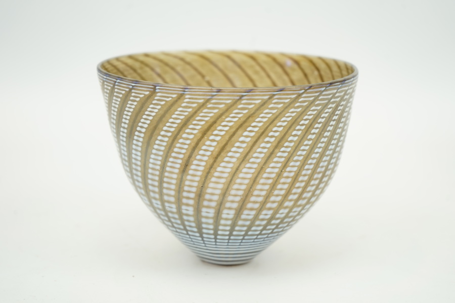 Bertil Vallien, skål, glas, Artist Collection, Kosta Boda, 1984.