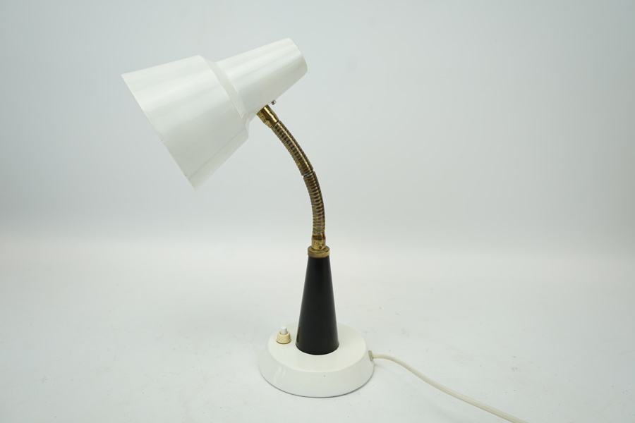 Bordslampa, plåt, Gemi.