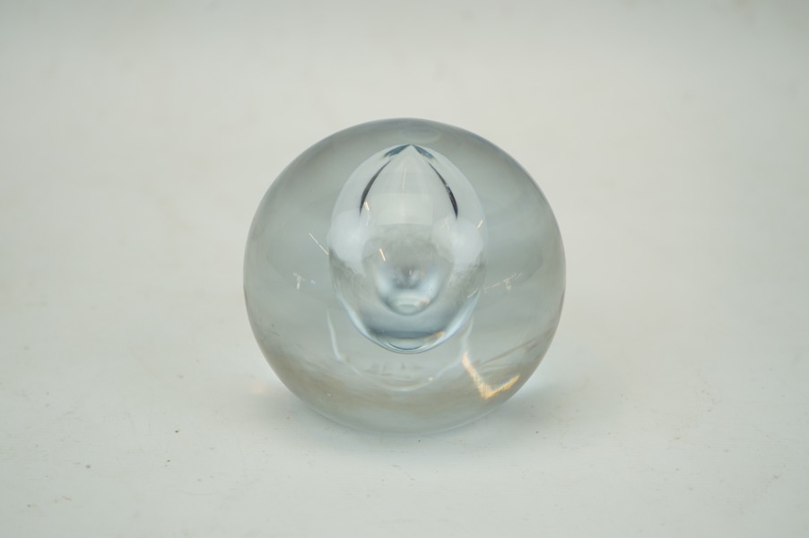 Gunnar Nylund, brevpress, glas, Strömbergshyttan, 1950-tal.