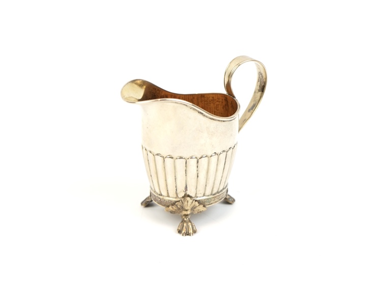 Gräddsnipa, silver, firma Möllenborg, 1907.