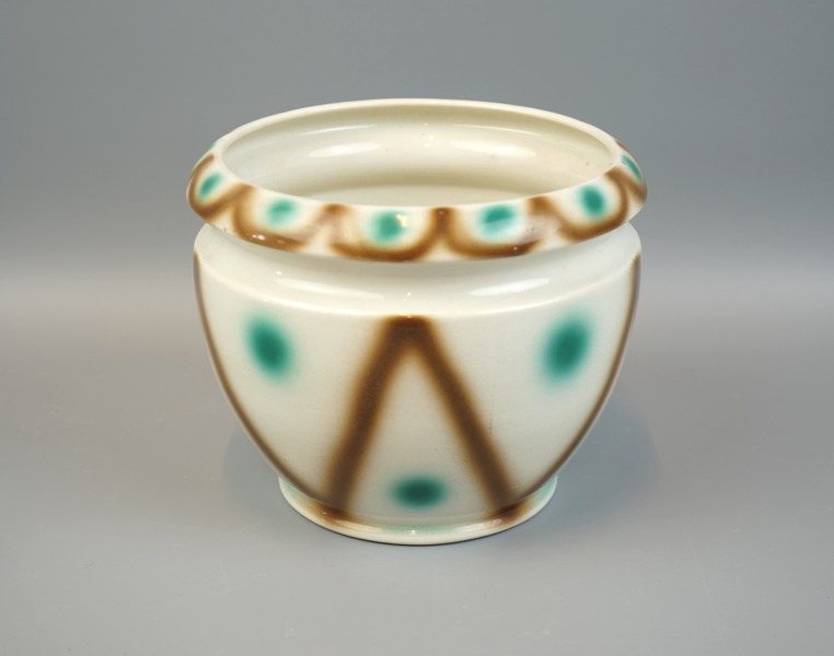 Ytterfoder, flintgods, Gustavsberg.