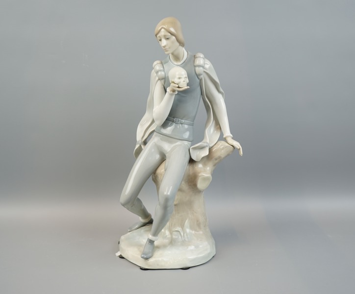 Figurin, porslin, Lladro, Spanien.