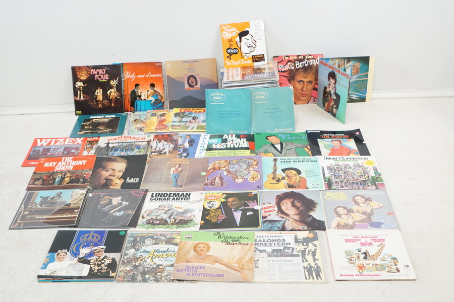 Vinylskivor, ett parti, bl.a, Jim Reeves.