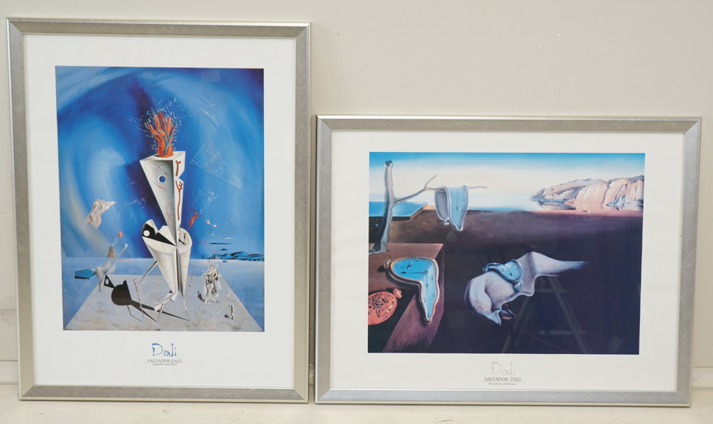 Salvador Dali, affischer, 2 st.