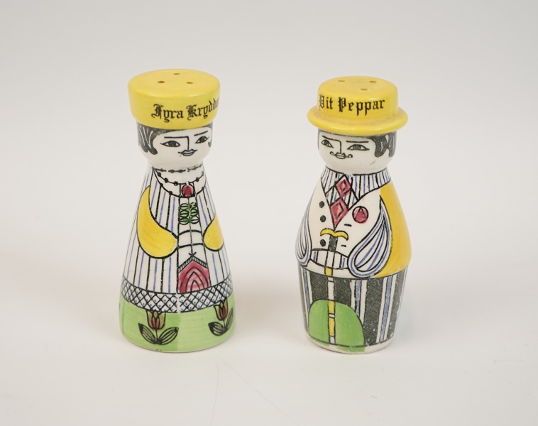 Anita Nylund, ströare, ett par, flintgods, ''Familjen Pepparsson'', JIE Gantofta.