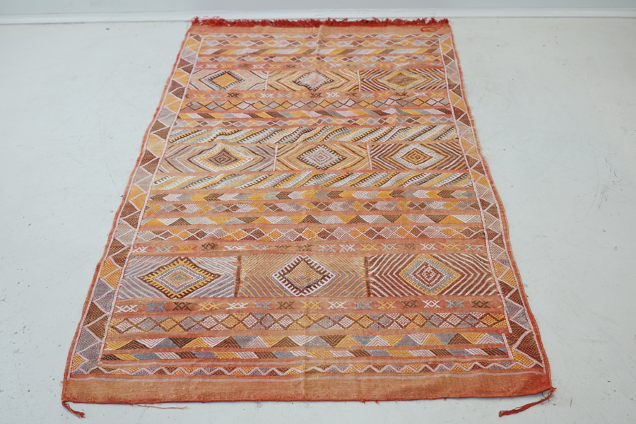 Vävnad/matta, textil, Marocko.