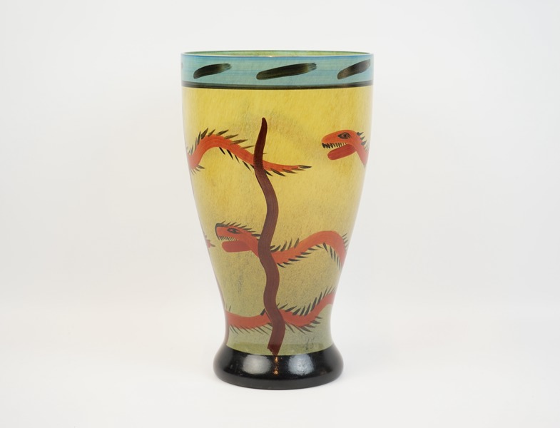 Ulrica Hydman Vallien, vas, glas, modell 49382 ur serien ''Nevada'', Kosta Boda.